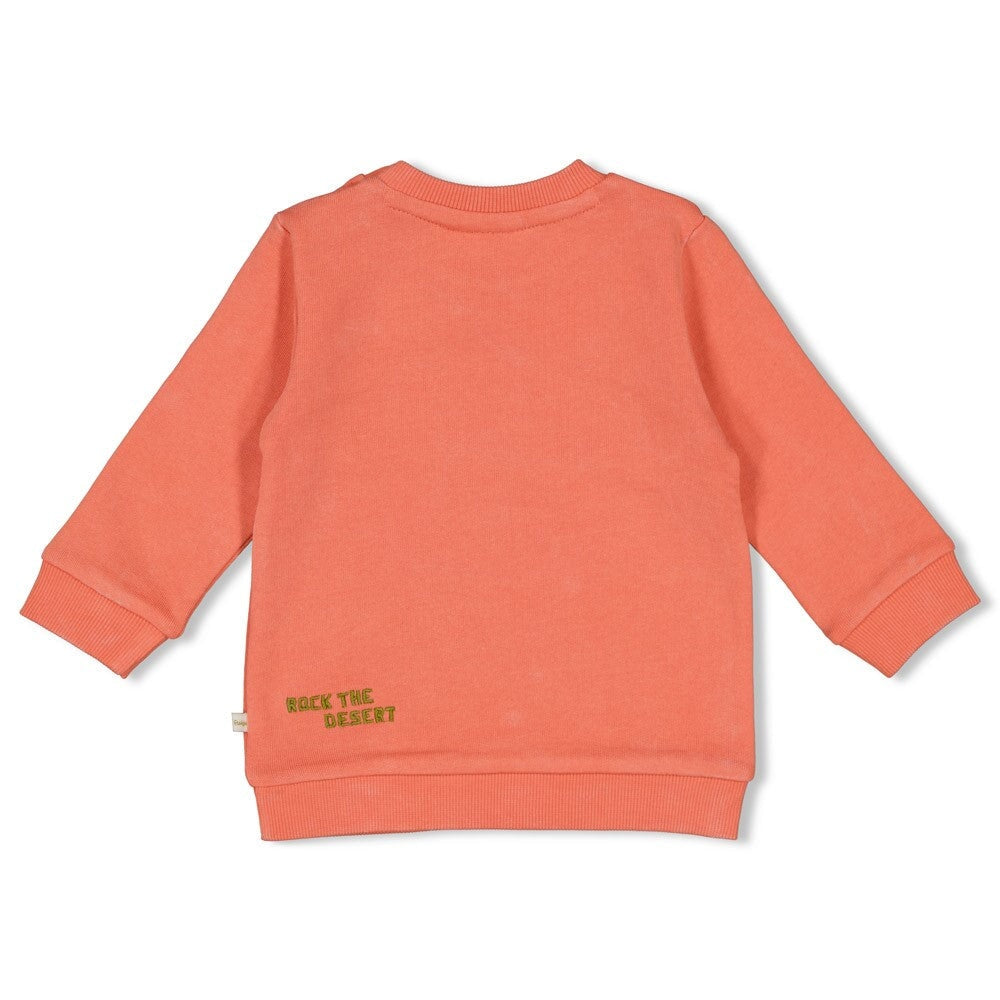 DESERT FIESTA - Organic Cotton "El Cactus" 3D Embellished Fashion Sweat Top
