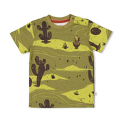 DESERT FIESTA - Organic Cotton Landscape Printed Fashion Top