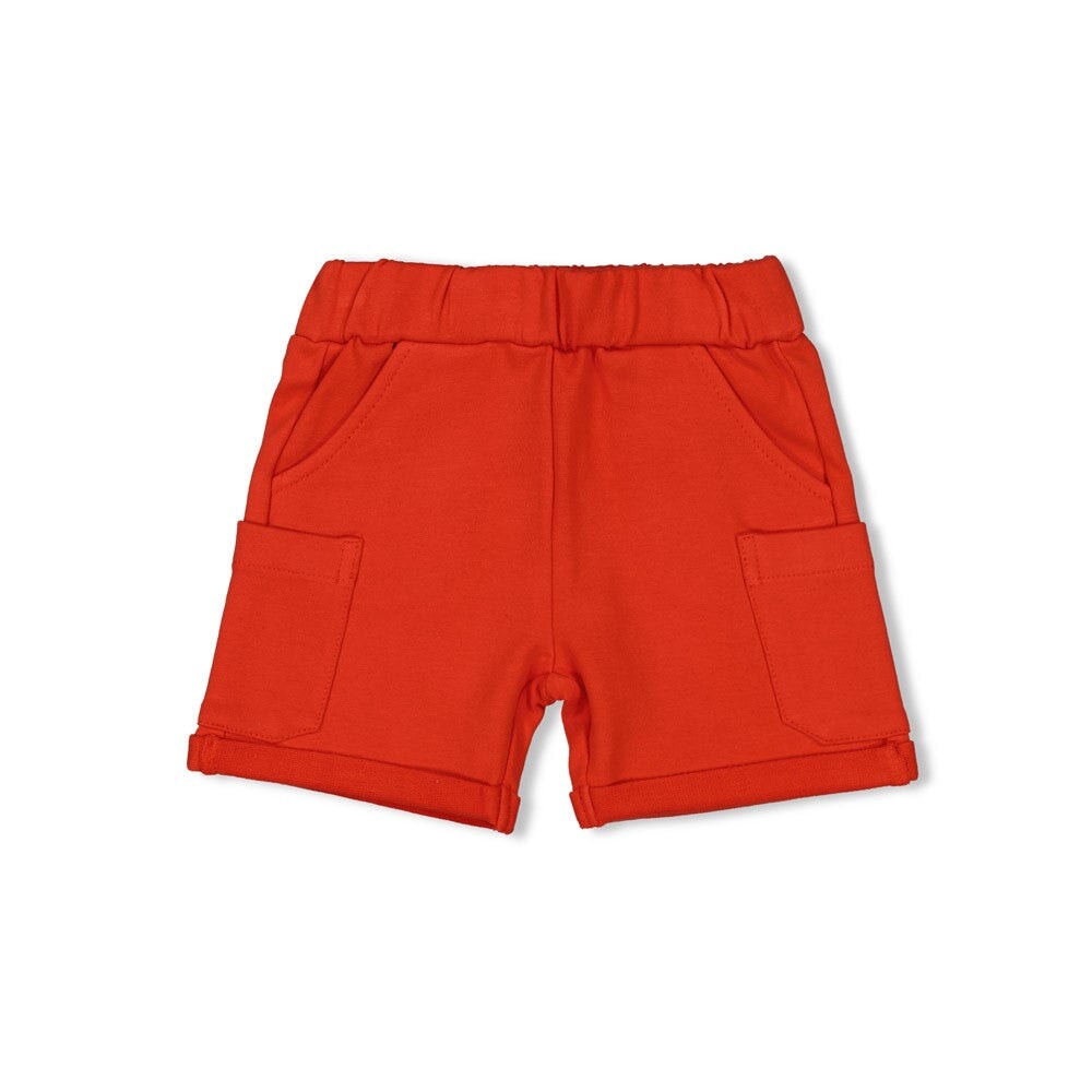 DESERT FIESTA - Organic Cotton French Terry Utility Cargo Shorts