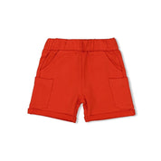 DESERT FIESTA - Organic Cotton French Terry Utility Cargo Shorts