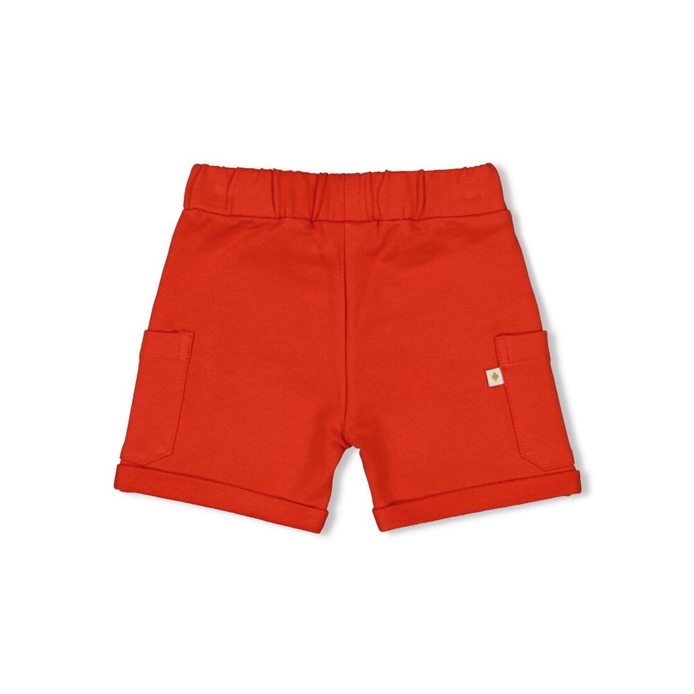 DESERT FIESTA - Organic Cotton French Terry Utility Cargo Shorts