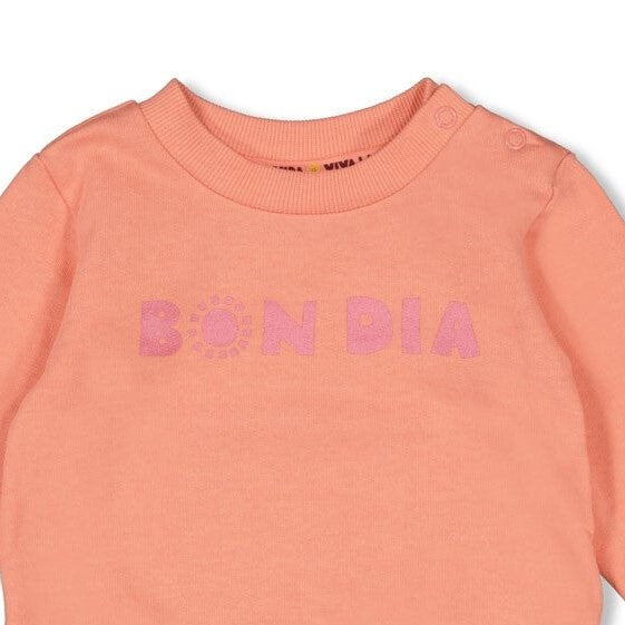 SALSA SUNSET - Organic Cotton French Terry Fashion Sweat Top