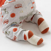 CAMP COOL Allover Print French Terry Pants