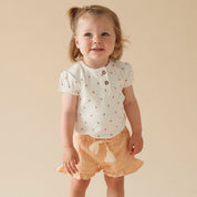 SUNNY SIDE UP Embroidered Fashion Shorts