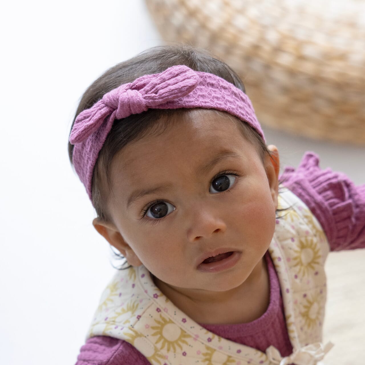 SUNNY LOVE Fancy Rib Knit Headband