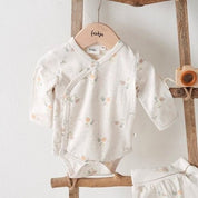 PICNIC PARTY - Side Snap Allover Print Long Sleeve Body