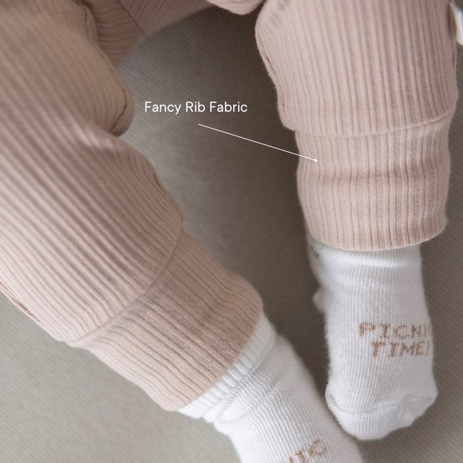 PICNIC PARTY - Fancy Rib Fashion Pants