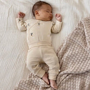 SPECIAL DELIVERY - 2x2 Rib Knit Jersey Fashion Pants