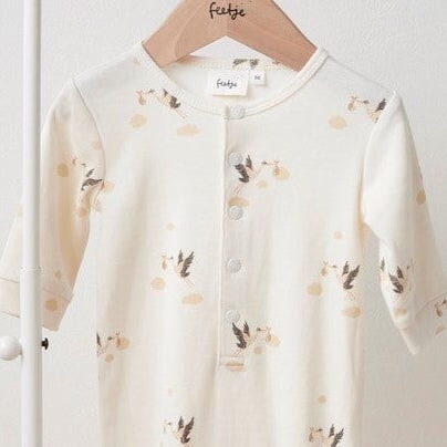 SPECIAL DELIVERY - Allover Print Ribbed Fashion Overall