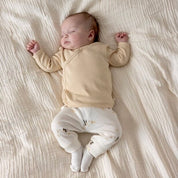 SPECIAL DELIVERY - 2x2 Rib Knit Side Wrap Top