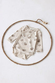 CUTE COOKIE - 2x2 Rib Knit Side Snap Allover Print Body