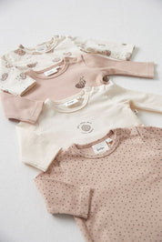 CUTE COOKIE - 2x2 Rib Knit "chips everywhere" Top