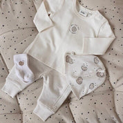 CUTE COOKIE - 2x2 Rib Knit Classic Pants