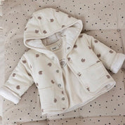 CUTE COOKIE - Reversible French  Terry / Stepped Double Knit Jacket