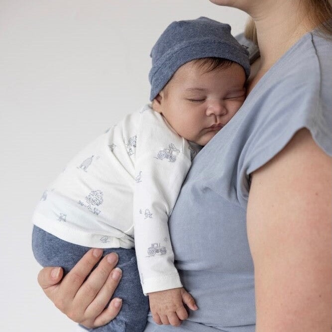 FARM LIFE - Allover Print "Locally Grown" Top