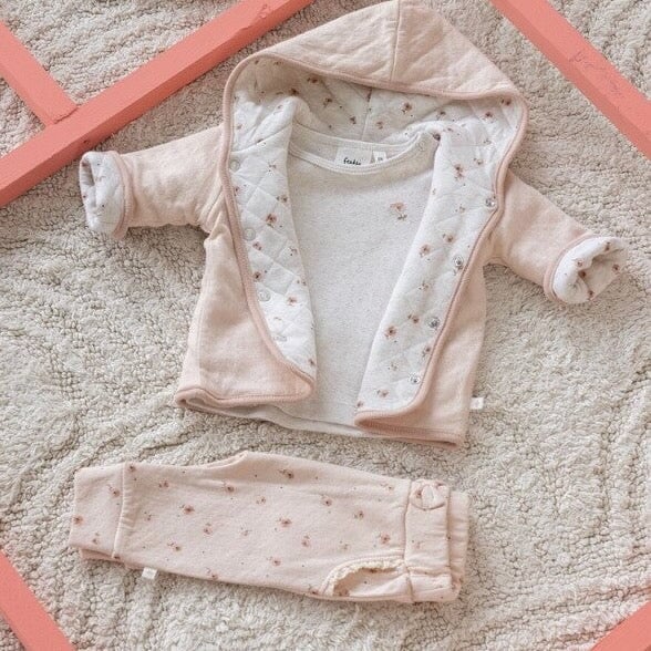 SWEET POPPY - Double Knit Allover Print Pants