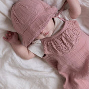 STARFISH WISHES - Double Cloth Keepsake Short Playsuit