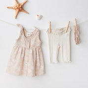 STARFISH WISHES Dress - Allover Print Single Jersey Sleeveless Swing Dress