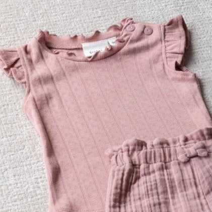 STARFISH WISHES - "Love the Dream" Pointelle Top