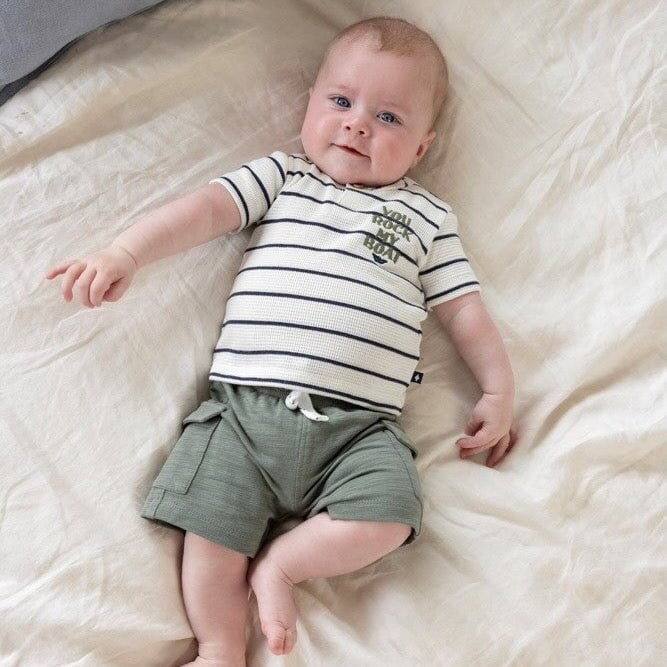 ROCK MY BOAT - French Terry Slub Fashion Shorts