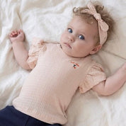 MON CHERI - Allover Print Fancy Jersey Fabric Headband