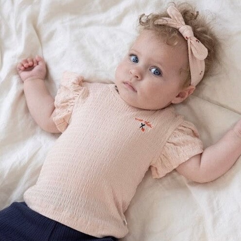 MON CHERI - Allover Print Fancy Jersey Fabric Headband