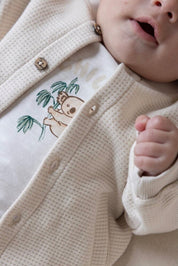 THE CHILL CLUB - "Hi There!" Slub Yarn Fashion Top