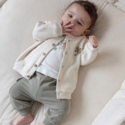 THE CHILL CLUB - Keepsake Waffle Knit Chillin' Jacket