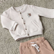 THE CHILL CLUB - Keepsake Waffle Knit Chillin' Jacket