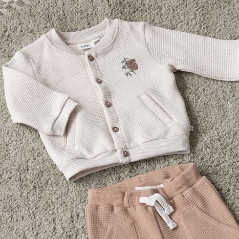 THE CHILL CLUB - Keepsake Waffle Knit Chillin' Jacket