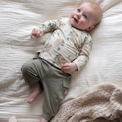 THE CHILL CLUB - French Terry Fashion Cargo Pants