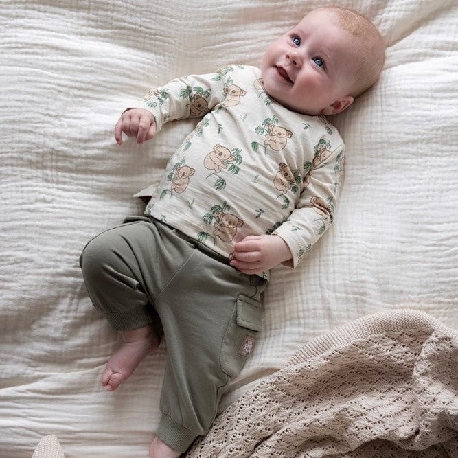 THE CHILL CLUB - French Terry Fashion Cargo Pants