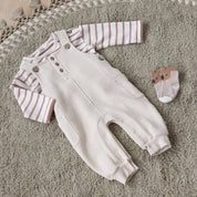 THE CHILL CLUB - Keepsake Waffle Knit Fashion Overall