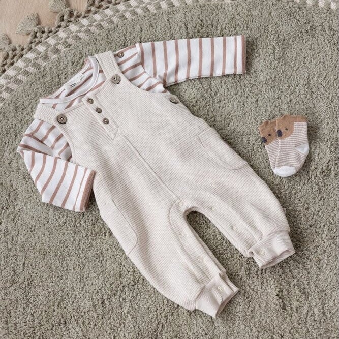 THE CHILL CLUB - Keepsake Waffle Knit Fashion Overall