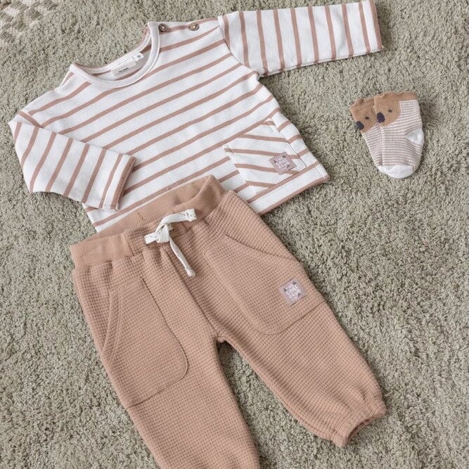 THE CHILL CLUB - Collection Stripe French Terry Top