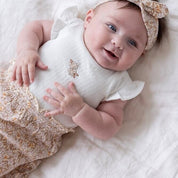 FLOWER FIELD - Pointelle & Fancy Fabric Fashion Dress