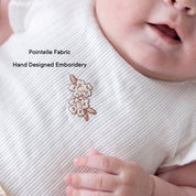 FLOWER FIELD - Fancy Pointelle Embroidered Fashion Top