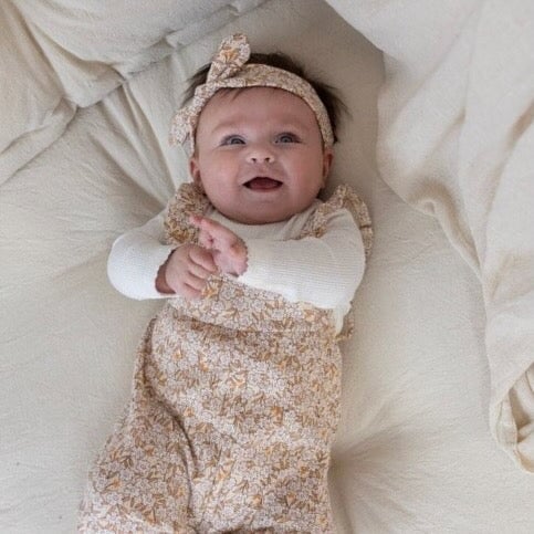 FLOWER FIELD - Allover Print "Fancy Fabric Knit" Jumpsuit