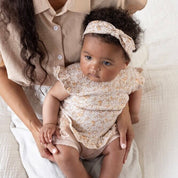 FLOWER FIELD - Allover Print "Fancy Fabric" Fashion Swing Top