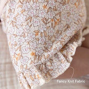 FLOWER FIELD - Allover Print "Fancy Fabric" Swing Dress