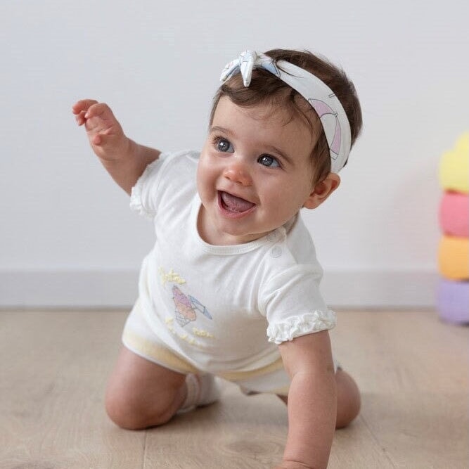 SUNSHINE - Keepsake French Terry Stripe Shorts