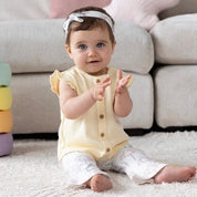 SUNSHINE -Very Sweet 1x1 Rib Ajour Fashion Top