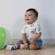 POOL TIME - Organic Cotton French Terry Towel Soft Inside Shorts