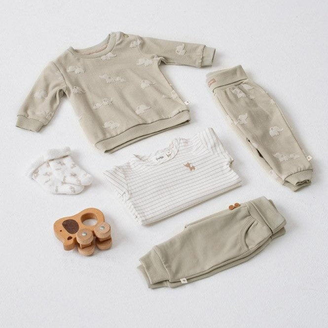 ELEPHANT - Organic Cotton Frottee Jersey Sweat Top