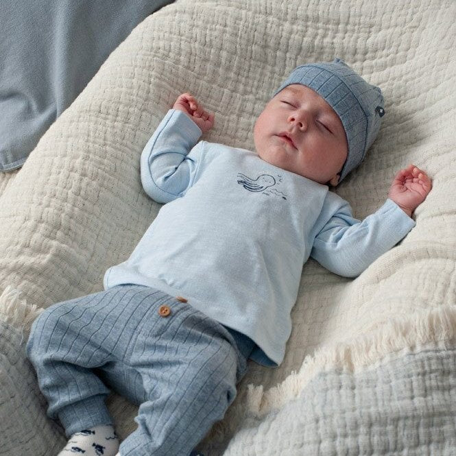 BLUE OCEAN	- Organic Cotton Rib Jersey Hat