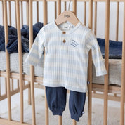 BLUE OCEAN	 - Organic Cotton French Terry Pants