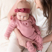 LADYBUG - Organic Cotton Fancy Knit Jersey Headband