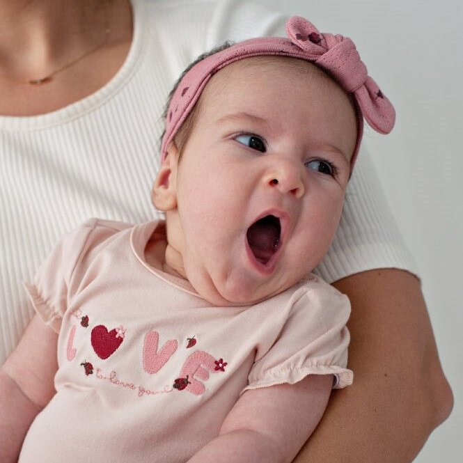 LADYBUG - Organic Cotton Rib Ajour Headband