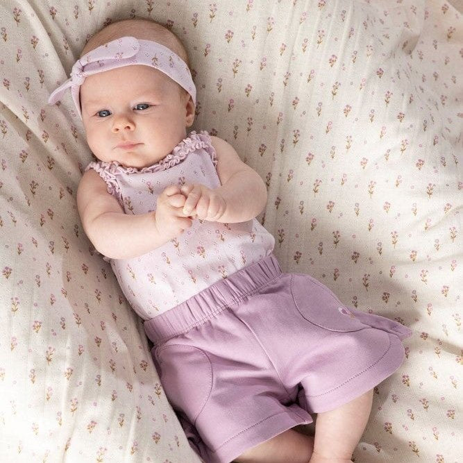 FLOWER RANCH - Pointelle Rib Knot Headband