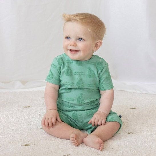 SEASIDE HAPPINESS-  Organic Cotton Frottee Jersey Shorts